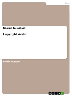 cover image of Copyright Works